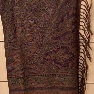 Italian, wool, Paisley shawl
